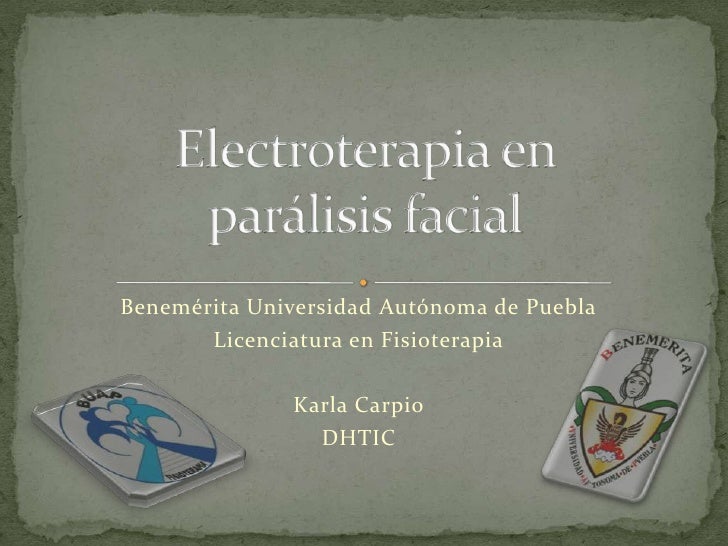 electroestimulacion en paralisis facial